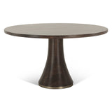 Bijou 54" Round Dining Table in Dark Sienna from Home Trends & Design - Luna Furniture