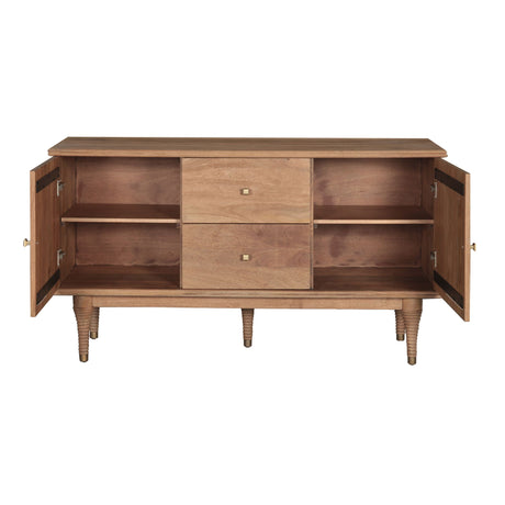 Bijou 55" Sideboard in Natural Brown from Home Trends & Design - Luna Furniture
