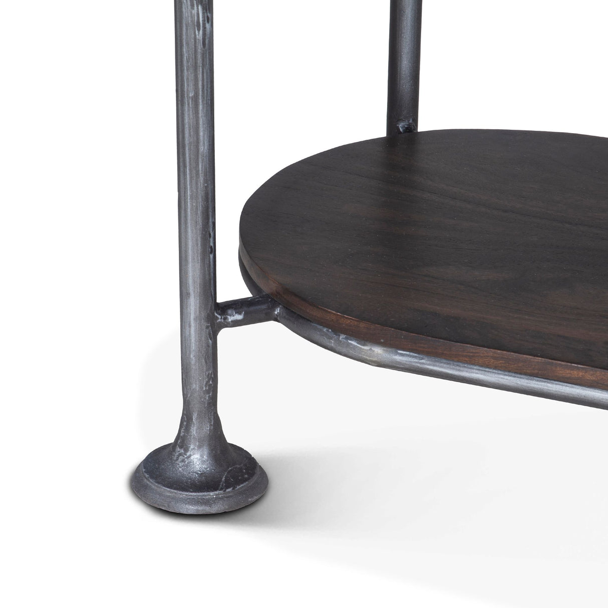 Bowery 34" Tall Oval Bar Cabinet from Home Trends & Design - Luna Furniture