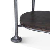 Bowery 34" Tall Oval Bar Cabinet from Home Trends & Design - Luna Furniture