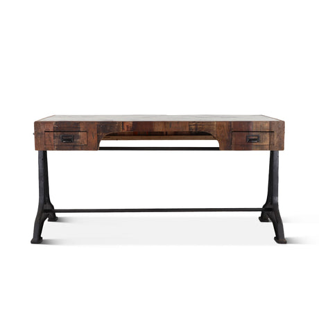 Bowery 63" Marble Office Desk from Home Trends & Design - Luna Furniture
