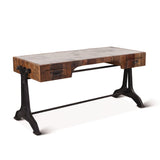 Bowery 63" Marble Office Desk from Home Trends & Design - Luna Furniture