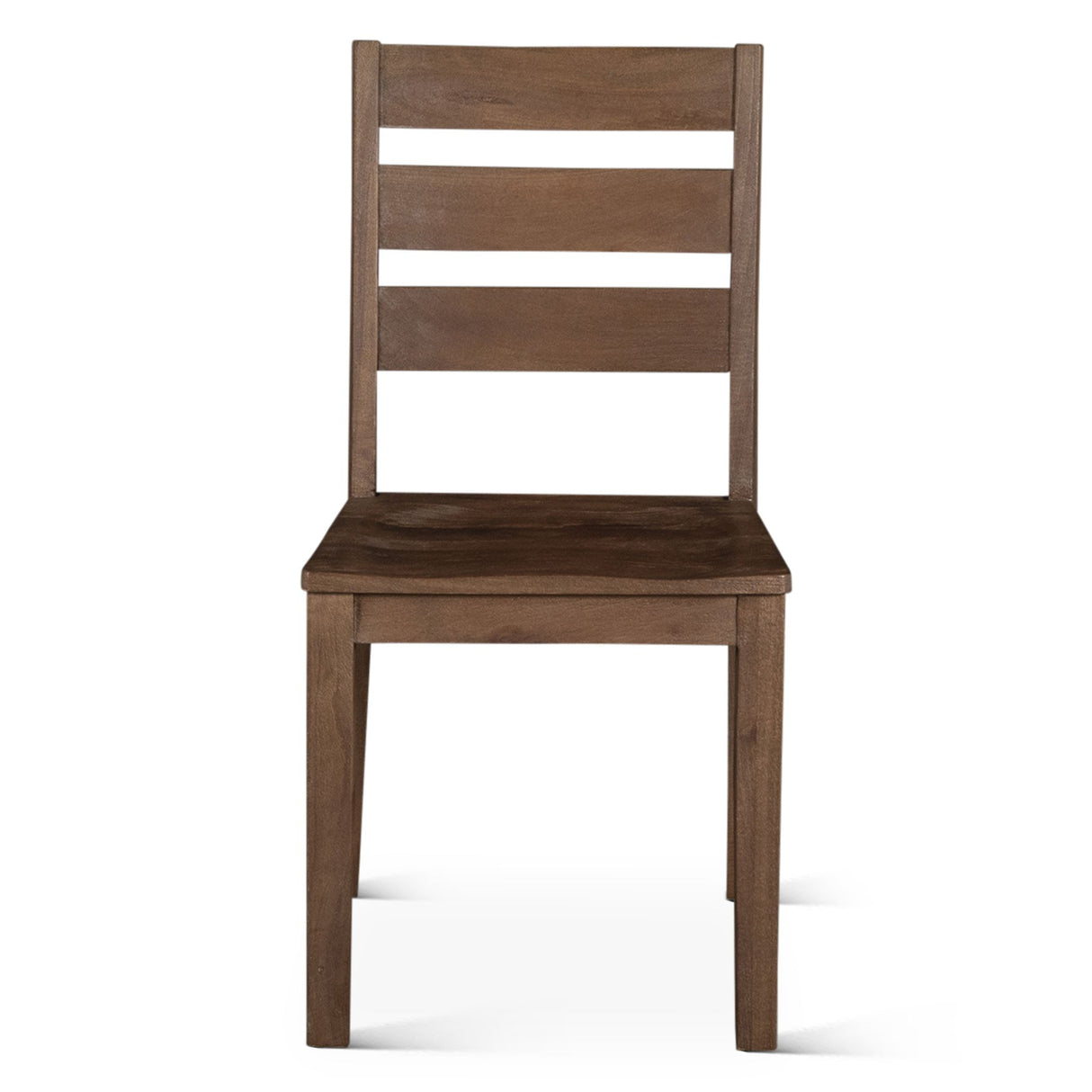 Casablanca 18" Ladder Back Dining Chair in Toffee Nut, Set of 2 from Home Trends & Design - Luna Furniture