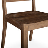 Casablanca 18" Ladder Back Dining Chair in Toffee Nut, Set of 2 from Home Trends & Design - Luna Furniture