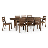 Casablanca 72" Extension Dining Table in Toffee Nut from Home Trends & Design - Luna Furniture