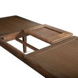 Casablanca 72" Extension Dining Table in Toffee Nut from Home Trends & Design - Luna Furniture