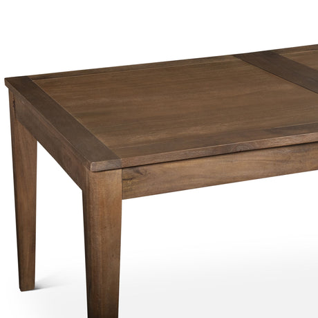 Casablanca 72" Extension Dining Table in Toffee Nut from Home Trends & Design - Luna Furniture