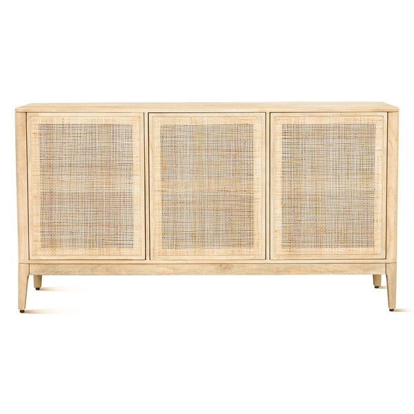 Casablanca 64" Sideboard in Natural White