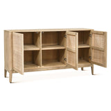 Casablanca 64" Sideboard in Natural White from Home Trends & Design - Luna Furniture