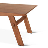 Chesapeake 79" Dining Table in Nutmeg from Home Trends & Design - Luna Furniture