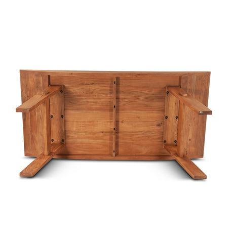 Chesapeake 79" Dining Table in Nutmeg from Home Trends & Design - Luna Furniture