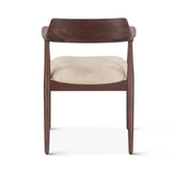 Cambridge 23" Upholstered Dining Chair in Walnut from Home Trends & Design - Luna Furniture
