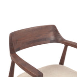 Cambridge 23" Upholstered Dining Chair in Walnut from Home Trends & Design - Luna Furniture
