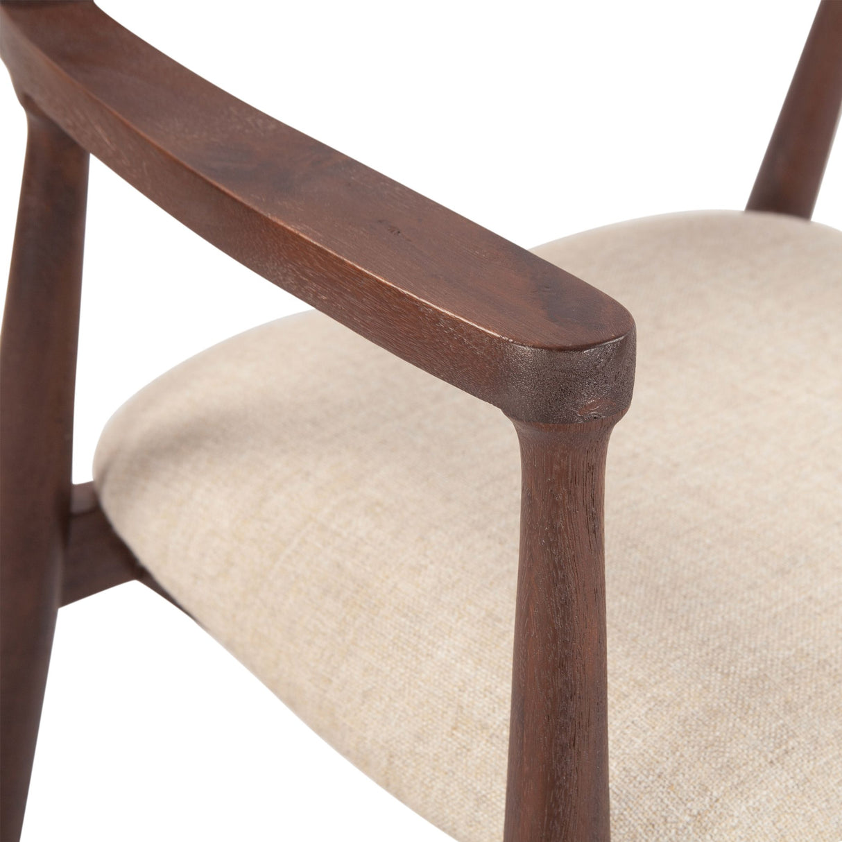 Cambridge 23" Upholstered Dining Chair in Walnut from Home Trends & Design - Luna Furniture