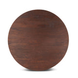 Cambridge 60" Round Dining Table in Walnut Mango Wood from Home Trends & Design - Luna Furniture