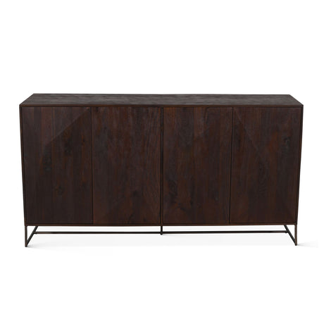 Cambridge 76" Sideboard in Walnut from Home Trends & Design - Luna Furniture