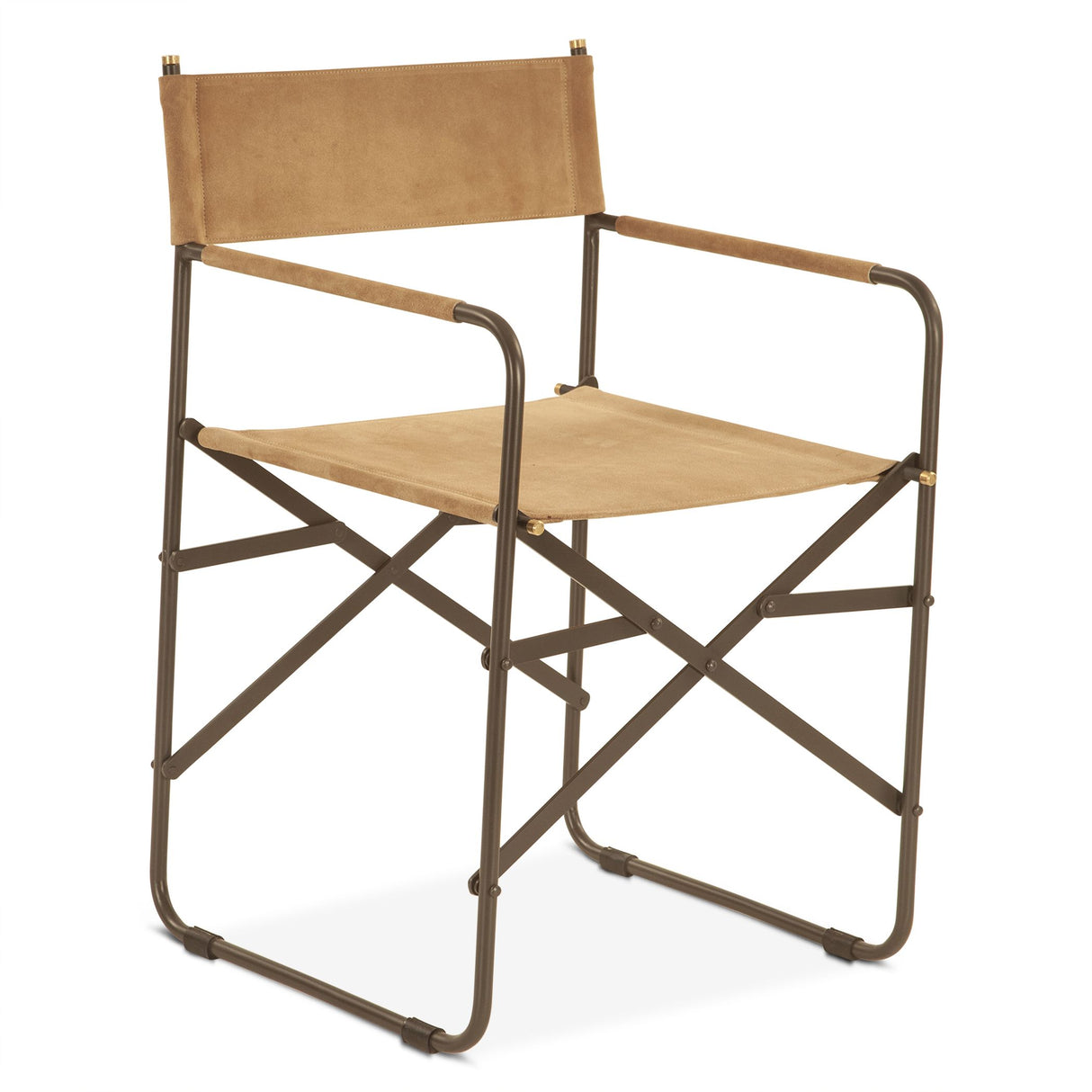 Copenhagen 19" Director's Chair in Sand Suede from Home Trends & Design - Luna Furniture