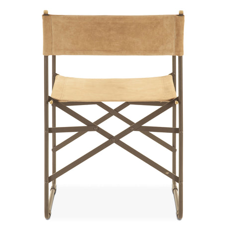 Copenhagen 19" Director's Chair in Sand Suede from Home Trends & Design - Luna Furniture