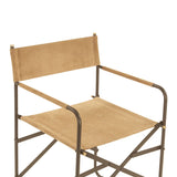 Copenhagen 19" Director's Chair in Sand Suede from Home Trends & Design - Luna Furniture
