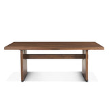 Cosmopolitan 82" Dining Table in Honey Brown from Home Trends & Design - Luna Furniture