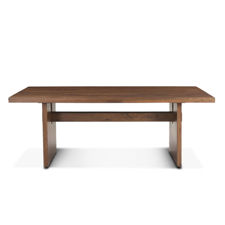 Cosmopolitan 82" Dining Table in Honey Brown from Home Trends & Design - Luna Furniture