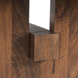 Cosmopolitan 82" Dining Table in Honey Brown from Home Trends & Design - Luna Furniture