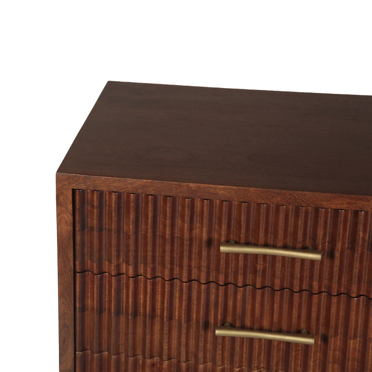 Cosmopolitan 26" Three Drawer Nightstand in Honey Brown - New from Home Trends & Design - Luna Furniture