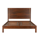 Cosmopolitan King Bed in Honey Brown from Home Trends & Design - Luna Furniture