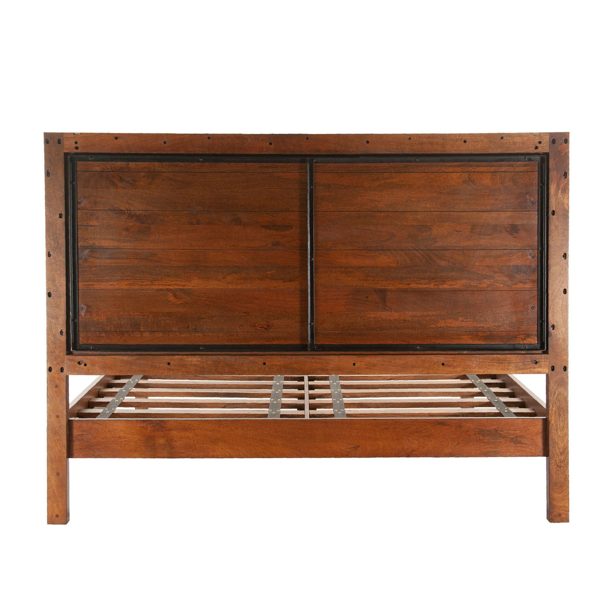Cosmopolitan King Bed in Honey Brown from Home Trends & Design - Luna Furniture