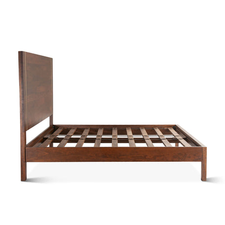 Cosmopolitan King Bed in Honey Brown from Home Trends & Design - Luna Furniture