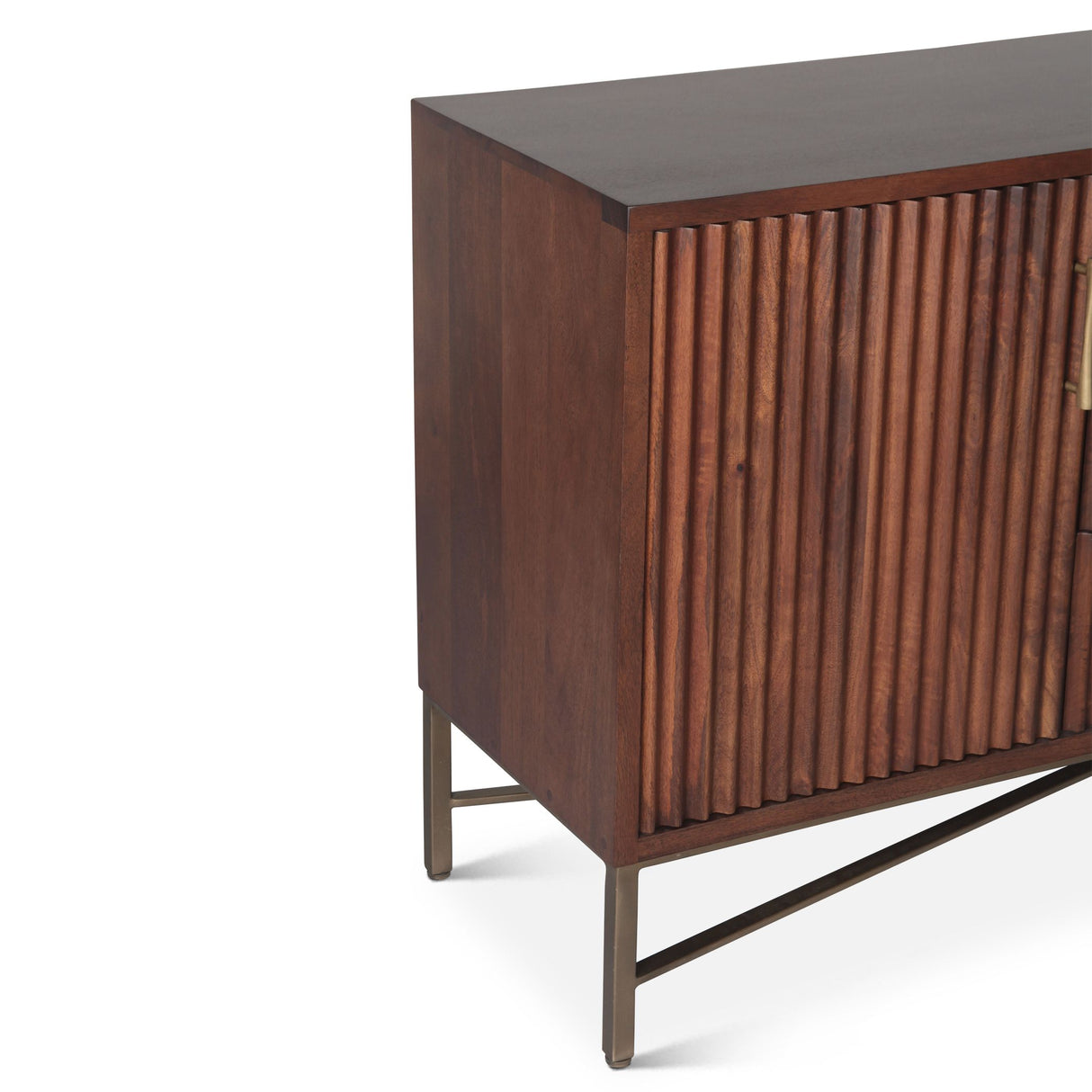 Cosmopolitan 68" Sideboard in Honey Brown from Home Trends & Design - Luna Furniture