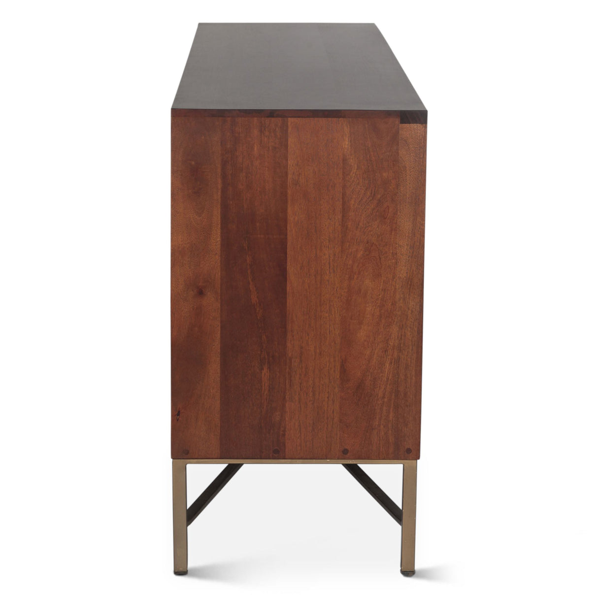 Cosmopolitan 68" Sideboard in Honey Brown from Home Trends & Design - Luna Furniture