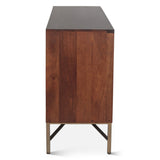 Cosmopolitan 68" Sideboard in Honey Brown from Home Trends & Design - Luna Furniture