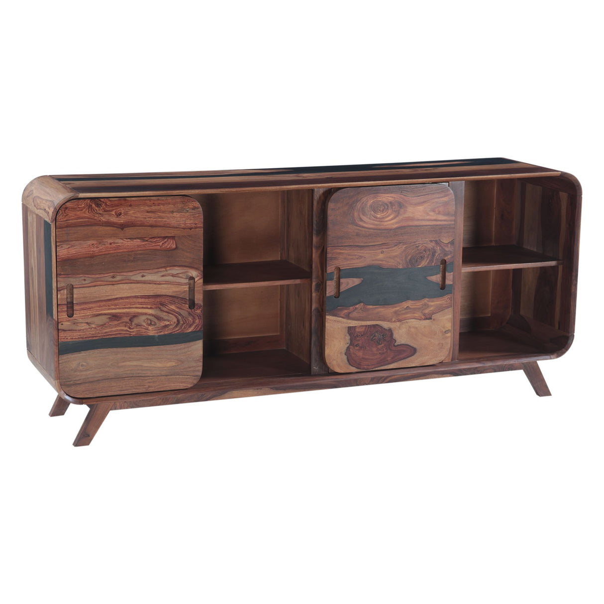 Calypso 68" Buffet in Burnt Sheesham from Home Trends & Design - Luna Furniture