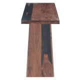 Calypso 57" Console Table in Burnt Sheesham from Home Trends & Design - Luna Furniture
