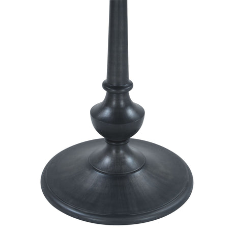 Dauphine 36" Tronex Travertine with Antique Patina Base Round Bistro Table from Home Trends & Design - Luna Furniture