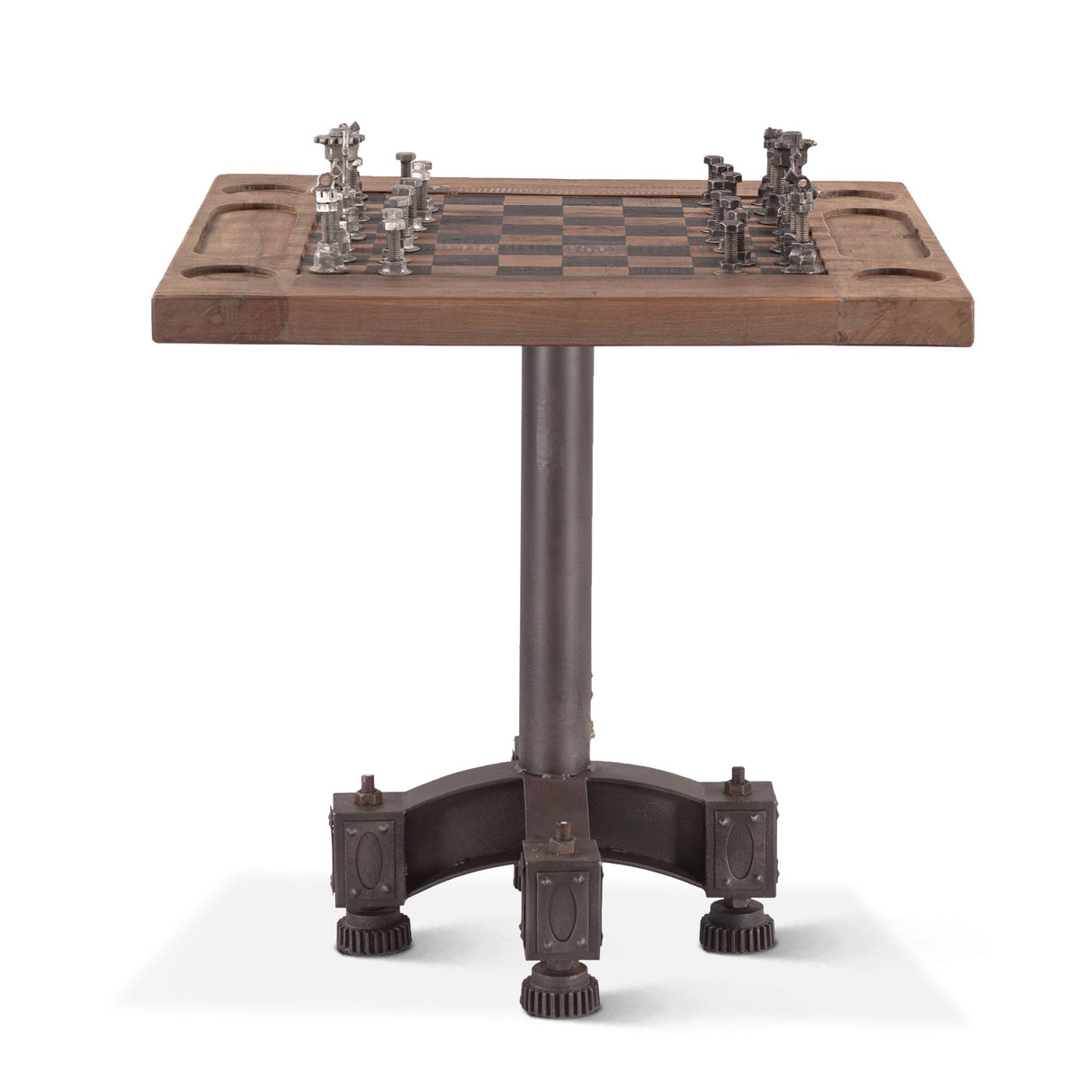 Eiffel 30" Chess Bistro Table from Home Trends & Design - Luna Furniture