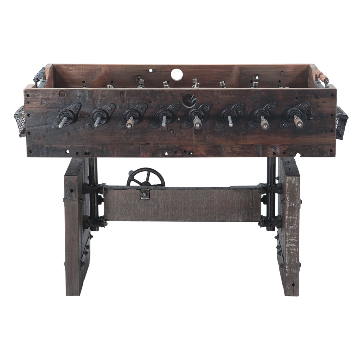 Eiffel 47" Reclaimed Foosball Board Table with Player Set from Home Trends & Design - Luna Furniture