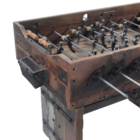 Eiffel 47" Reclaimed Foosball Board Table with Player Set from Home Trends & Design - Luna Furniture