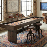 Eiffel 132" Reclaimed Shuffleboard Table with Pucks from Home Trends & Design - Luna Furniture