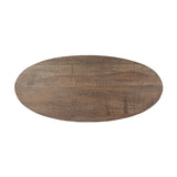 Eiffel 94" Oval Dining Table from Home Trends & Design - Luna Furniture