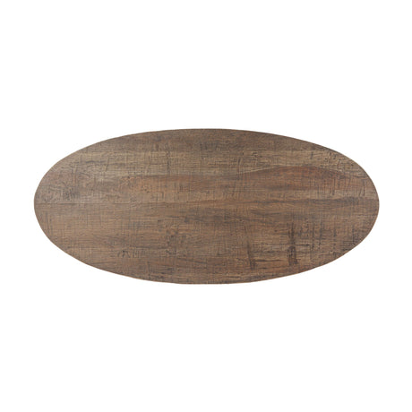 Eiffel 94" Oval Dining Table from Home Trends & Design - Luna Furniture