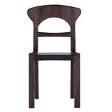 Ellispe 18" Dining Chair in Glossy Driftwood, Set of 2 from Home Trends & Design - Luna Furniture