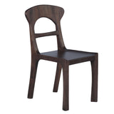 Ellispe 18" Dining Chair in Glossy Driftwood, Set of 2 from Home Trends & Design - Luna Furniture
