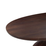 Ellipse 102" Oval Dining Table in Glossy Driftwood from Home Trends & Design - Luna Furniture