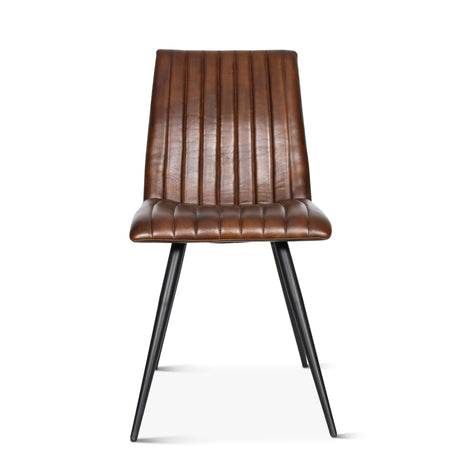 Essex Chelsea 19" Dining Chair in Hand Washed Chestnut, Set of 2 from Home Trends & Design - Luna Furniture