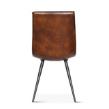 Essex Chelsea 19" Dining Chair in Hand Washed Chestnut, Set of 2 from Home Trends & Design - Luna Furniture