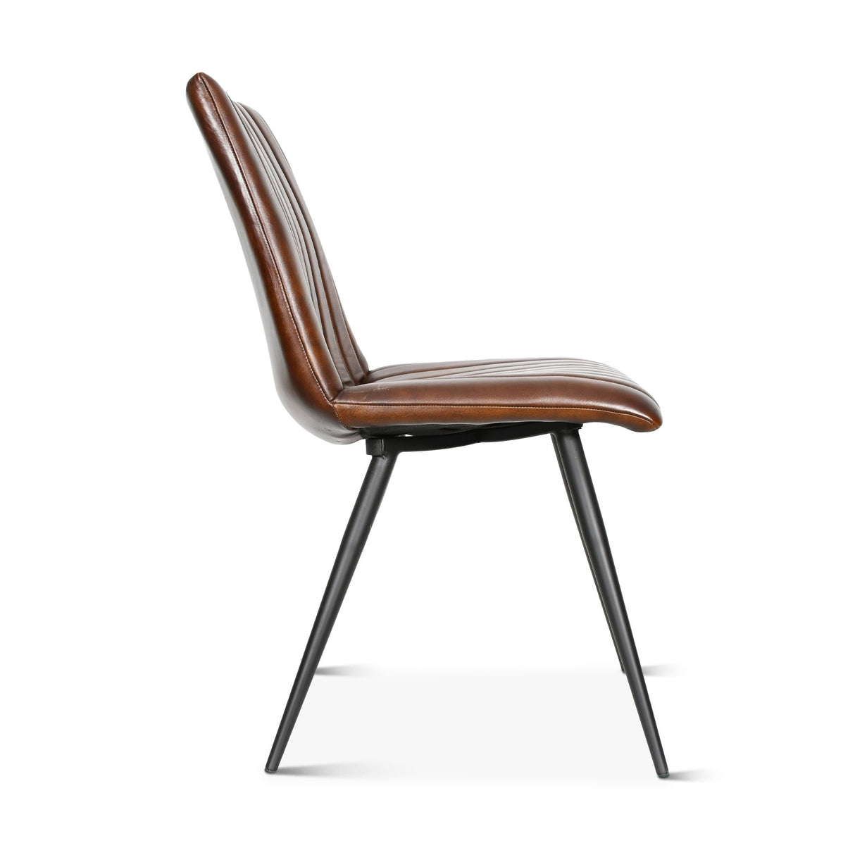 Essex Chelsea 19" Dining Chair in Hand Washed Chestnut, Set of 2 from Home Trends & Design - Luna Furniture