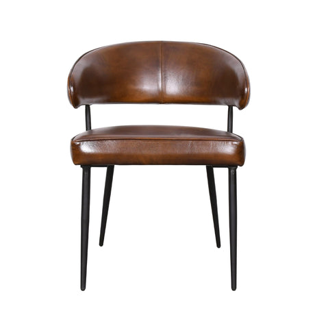 Essex Dover 23" Armchair in Hand Washed Chestnut, Set of 2 from Home Trends & Design - Luna Furniture