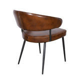 Essex Dover 23" Armchair in Hand Washed Chestnut, Set of 2 from Home Trends & Design - Luna Furniture
